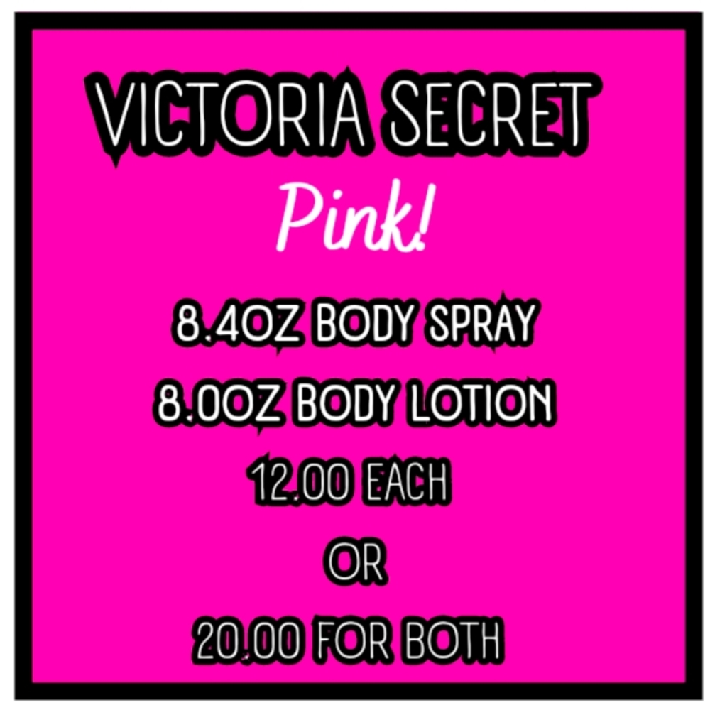 VS SECRET PINK FRESH AND CLEAN